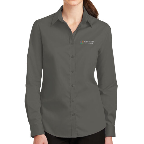 Talent Magnet Institute Embroidered - Wrinkle Resistant Button Down Thumbnail