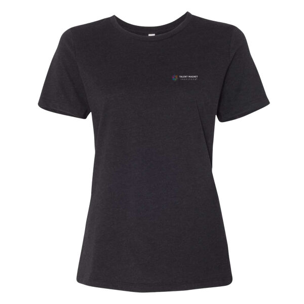 Talent Magnet Institute Printed - Women’s Relaxed Fit Heather CVC Tee Thumbnail