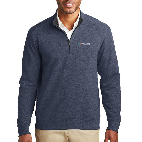 Talent Magnet Institute Embroidered - Interlock 1/4 Zip Thumbnail