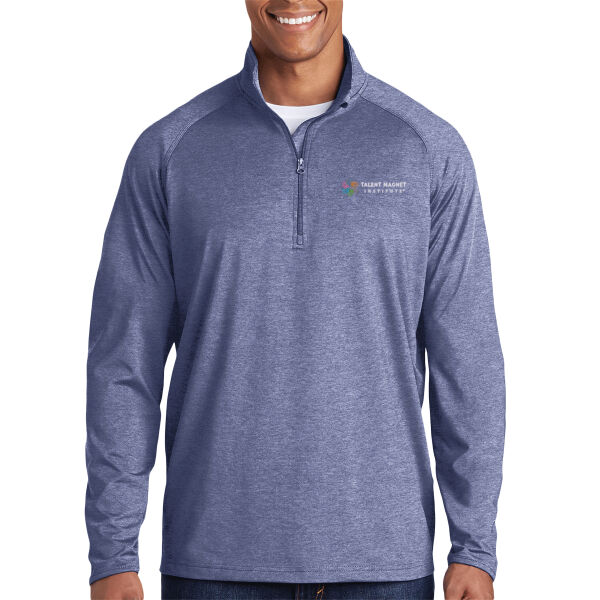 Talent Magnet Institute Embroidered - Sport Wick ® Stretch 1/4 Zip Pullover Thumbnail