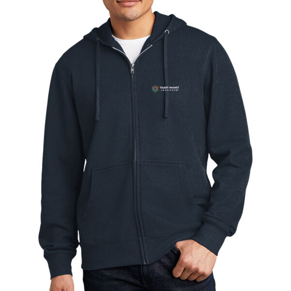 Talent Magnet Institute Embroidered - Fleece Full Zip Hoodie Thumbnail