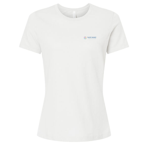 Talent Magnet Institute Printed - Women’s Relaxed Fit Heather CVC Tee Thumbnail