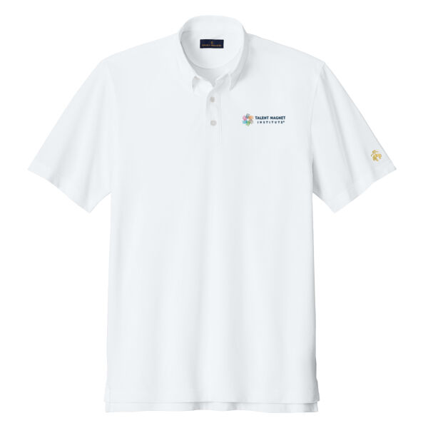 Talent Magnet Institute Embroidered - Pinpoint Pique Dress Polo Thumbnail