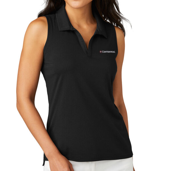Centennial Embroidered - Women's Coto Performance Sleeveless Polo Thumbnail